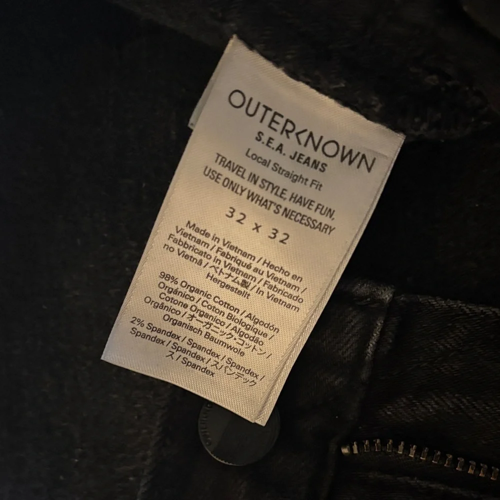 Outerknown SEA Jeans - black - Picture 3 of 4